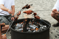 vassiliki beach bbq